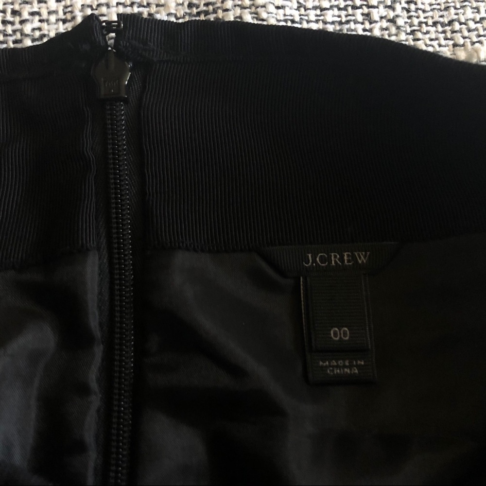 “J.Crew” Black Sequin Mini Skirt - Picture 3 of 4